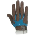 GAN4486   LÁNCKESZTYŰ FÉMGYŰRŰS ÖTUJJAS VÉDŐKESZTYŰ (A) ZÖLD