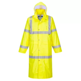 H445YER4XL Portwest Jól láthatósági esőköpeny 122cm