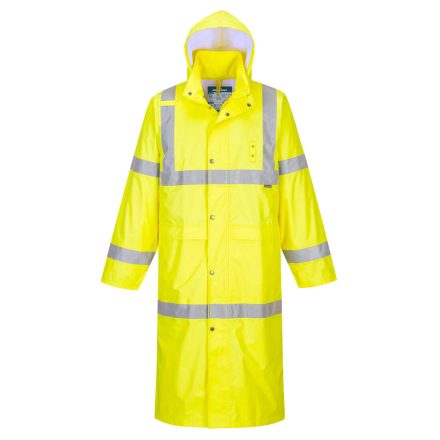 H445YER4XL Portwest Jól láthatósági esőköpeny 122cm