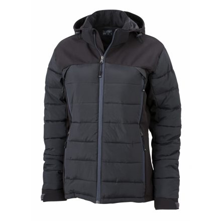 James&Nicholson outdoor hybrid jacket black NŐI L