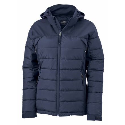 James&Nicholson outdoor hybrid jacket navy NŐI  L