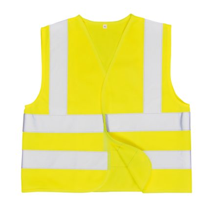 JN14YERS Portwest Jól láthatósági két csíkos mellény, gyerekek részére