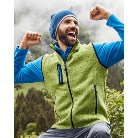 James&Nicholson kötött polár mellény kivi zöld S