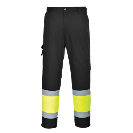 L049YBRS Portwest Hi-Vis könnyű, kéttónusú Combat nadrág