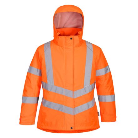 LW74ORRXXL Portwest LW74 - Női jól láthatósági téli kabát