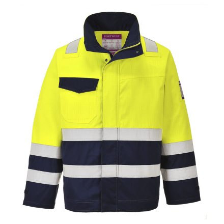 MV25YNRL Portwest Hi-Vis Modaflame munkakabát