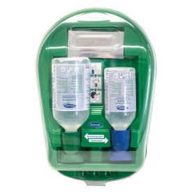   Actiomedic EYE CARE Medidrop II Design szemkimosó állomás 1 x 500 ml 0.9% nátrium-klorid oldattal + 1 x 250 ml BioPhos74 foszfát-puffer oldattal (4789)