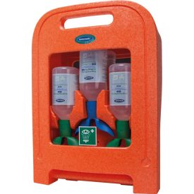   Actiomedic EYE CARE Medi2Protect TWIN I szemkimosó állomás 2 x 500 ml TWIN 0.9% nátrium-klorid oldattal + 1 x 500 ml TWIN BioPhos74 oldattal (4862)