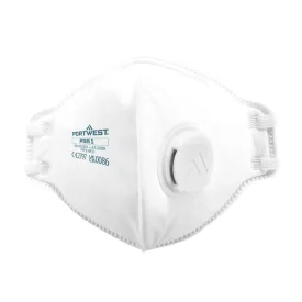   P351WHR Portwest FFP3 szelepes, félbehajtható légzésvédő maszk (20 db)