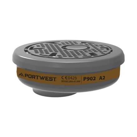 P902BKR Portwest A2 Gáz szűrő - bajonett csatlakozás (6 db)