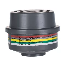   P970GRR Portwest ABEK1P3 kombinált szűrő, speciális menetes csatlakozás (4 db)