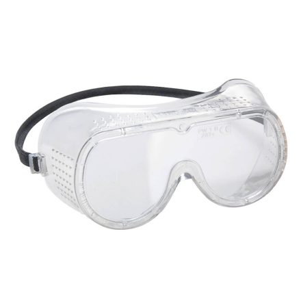 PW20CLR Portwest Gumipántos (direkt ventilációs) védőszemüveg