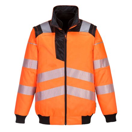 PW302OBRXXL Portwest PW3 Hi-Vis 3-in-1 Pilota kabát