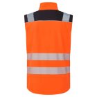 PW325OBR4XL Portwest Hi-Vis Softshell Gilet mellény