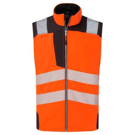 PW325OBRL Portwest Hi-Vis Softshell Gilet mellény