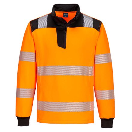 PW326OBRXXL Portwest PW3 Hi-Vis 1/4 Zip melegítőfelső