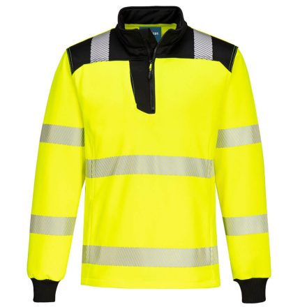 PW326YBR5XL Portwest PW3 Hi-Vis 1/4 Zip melegítőfelső