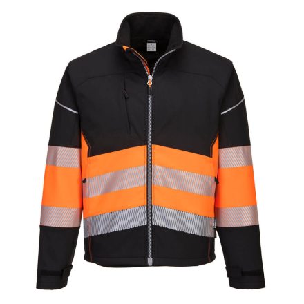 PW375BKOL Portwest PW3 Hi-Vis Class 1 Softshell kabát