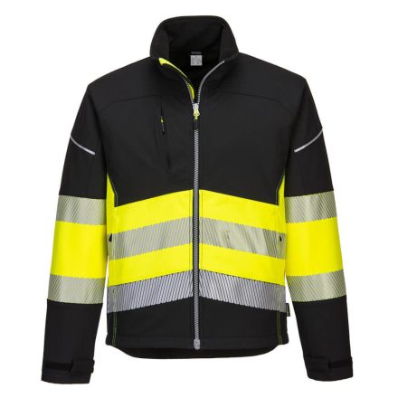 PW375BKYS Portwest PW3 Hi-Vis Class 1 Softshell kabát