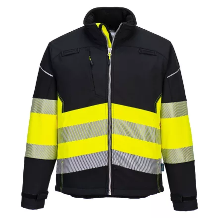 PW375BKYXXXL Portwest PW3 Hi-Vis Class 1 Softshell kabát