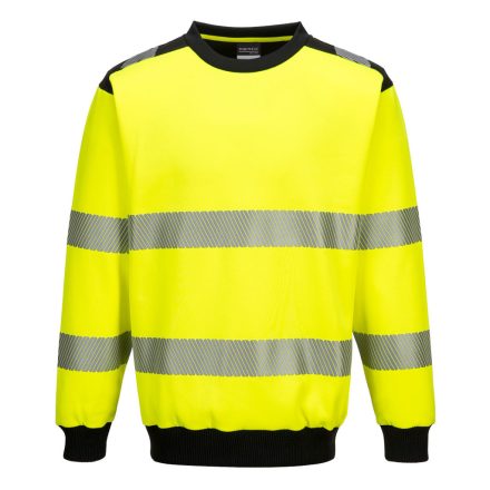 PW379YBRL Portwest PW3 Hi-Vis Crew Neck pulóver