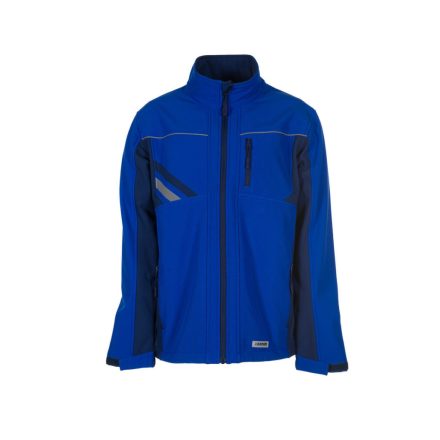 23800/3XL   Highline softshell dzseki, királykék/tengerészkék/cink