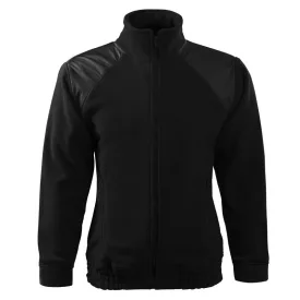 5060118   Unisex polár pulóver, fekete, 360 g/m²