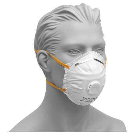 RESPI-MAX-V1   FFP1-es pormaszk szeleppel