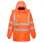 RT27ORRXXL Portwest Hi-Vis 7-in-1 kabát GO/RT