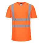 S179ORRL Portwest V-nyakú pólóing hálós panelekkel