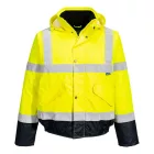 S266YNRXXL Portwest Hi-Vis kéttónusú bomber kabát