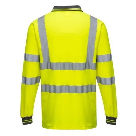S271YERM Portwest Hosszú ujjú Cotton Comfort pólóing