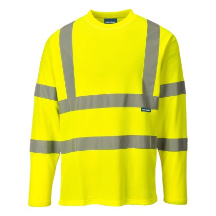 S278YERM Portwest Hi-Vis hosszú ujjú pólóing