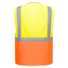 S376YOR4XL Portwest Jól láthatósági vezetői mellény