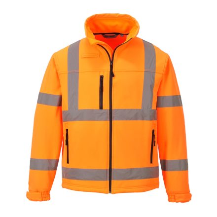 S424ORRM Portwest Jól láthatósági Softshell dzseki (3L)