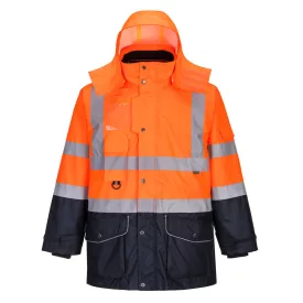   S426ONR4XL Portwest Jól láthatósági 7 az 1-ben kontraszt Traffic kabát
