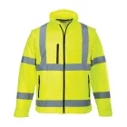 S428YERXXXL Portwest Jól láthatósági Softshell dzseki