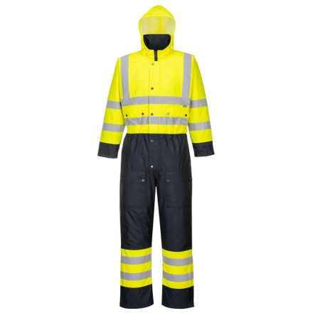 S485YNRXXL Portwest Contrastvízálló overál-bélelt