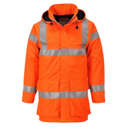 S774ORRL Portwest Bizflame Rain Hi-Vis antisztatikus FR esődzseki