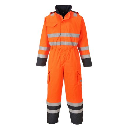 S775ONRM Portwest Bizflame Rain Hi-Vis antisztatikus FR overál