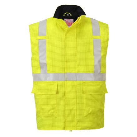 S776YERL Portwest Bizflame Rain Hi-Vis antisztatikus FR mellény