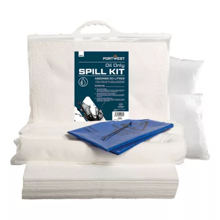 SM61WHR Portwest PW Spill (50 liter) olajszorbens készlet (3 db)