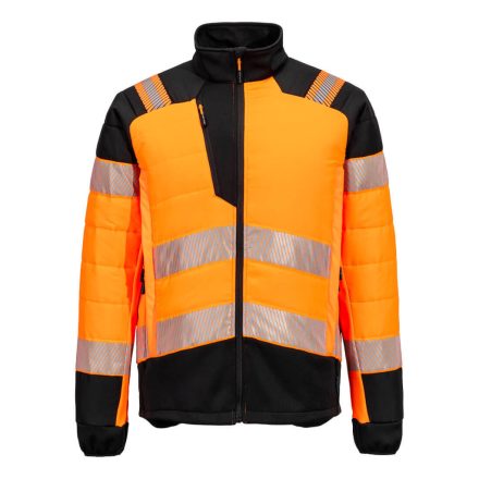 T170OBRM Portwest PW3 Hi-Vis Hybrid Baffle kabát