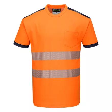 T181ONRXS Portwest Jól láthatósági Vision póló