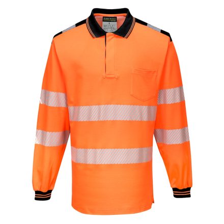 T184OBRXXL Portwest PW3 Hi-Vis hosszú ujjú pólóing