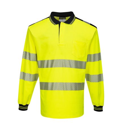 T184YBR4XL Portwest PW3 Hi-Vis hosszú ujjú pólóing