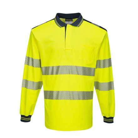 T184YNR4XL Portwest PW3 Hi-Vis hosszú ujjú pólóing