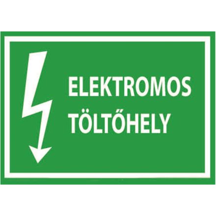 Elektromos töltõhely - tábla