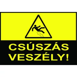 Táblák: veszélyt jelző