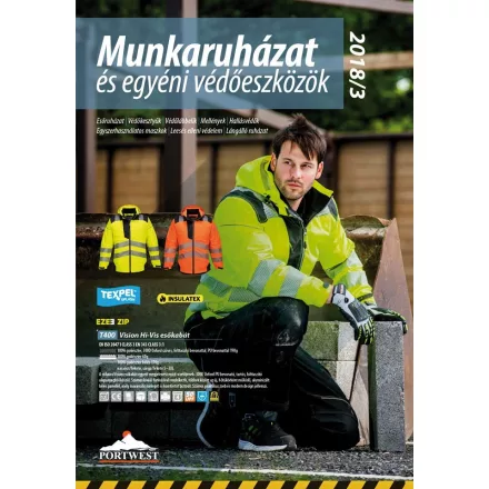 Z118HUL Portwest Viszonteladói A5 katalógus 2018/3 (ár nélküli változat)